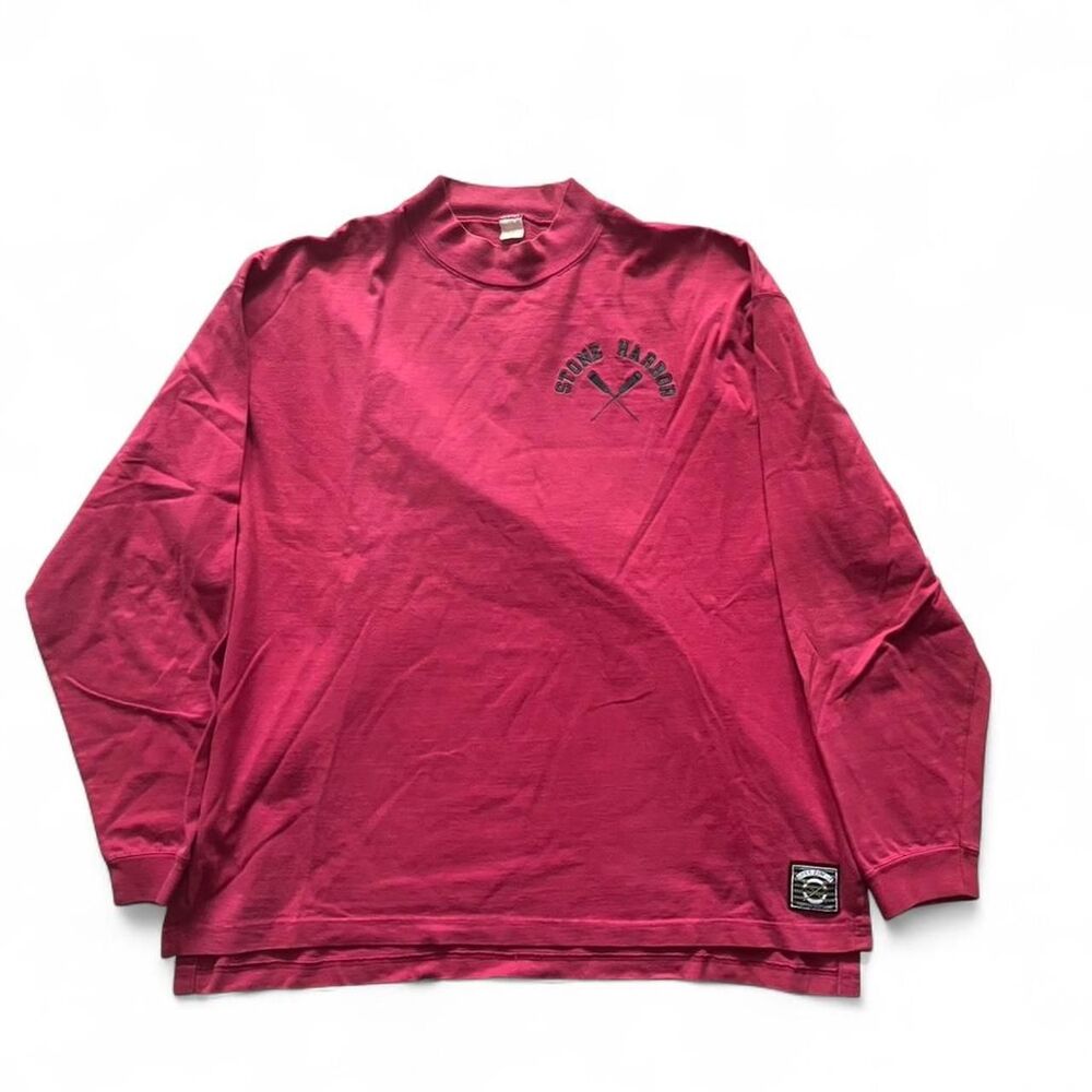 Stone Harbor red long sleeve shirt Size XL